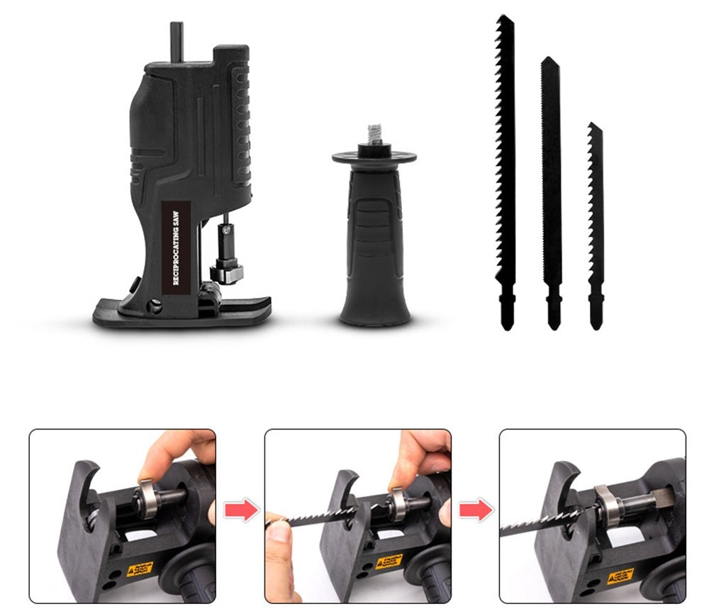 Nešiojamas elektrinio pjūklo adapteris grąžtui - Originalu-pigu