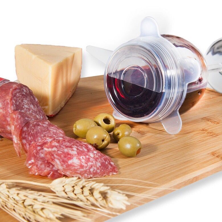 Tamprus silikoninis dangtelis (6 vnt.) - Originalu-pigu