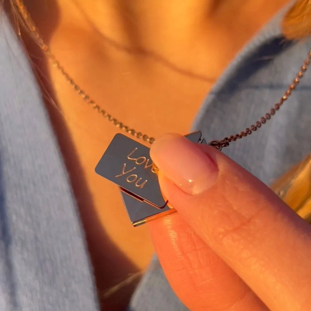 Meilės laiško formos pakabukas - Originalu-pigu