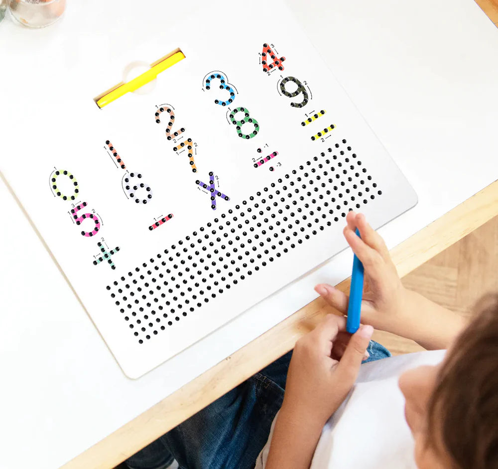 Magnetinė lenta su raidėmis ir skaičiais - Originalu-pigu