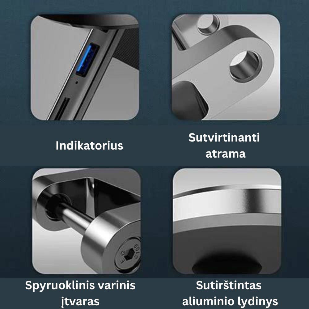 Nešiojamojo kompiuterio stovas - Originalu-pigu