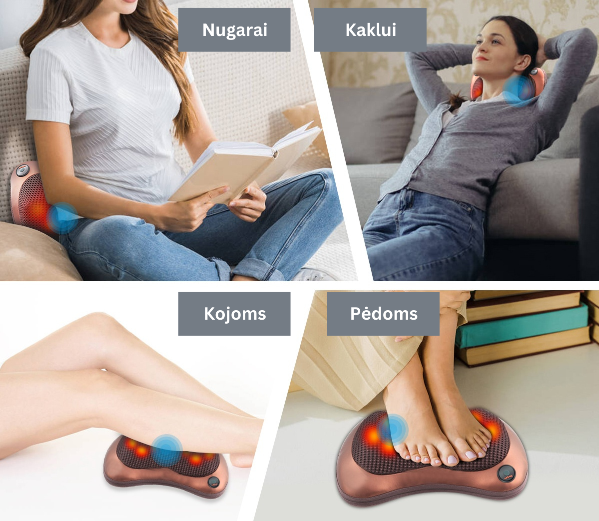 Masažinė pagalvė - Originalu-pigu