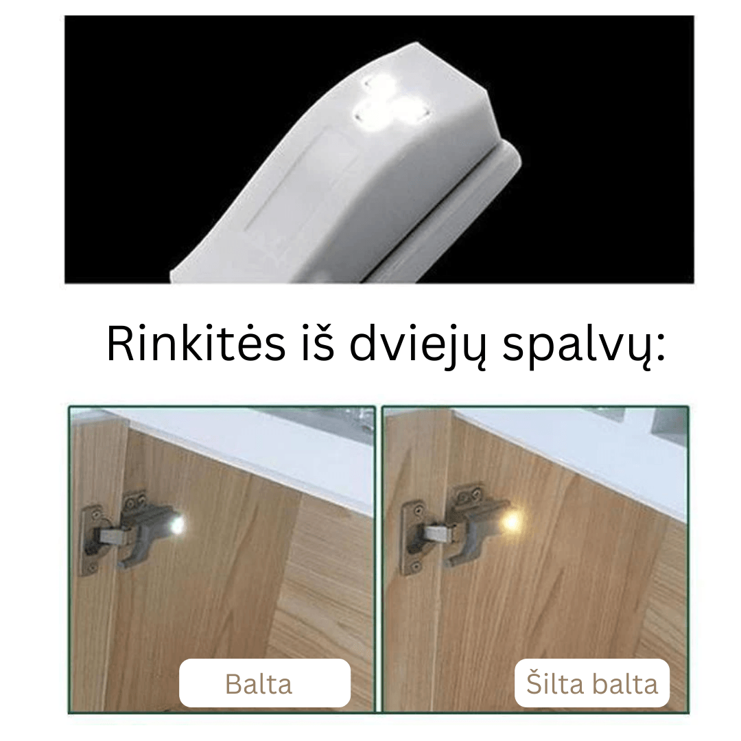 LED lemputė spintelėms 10 vnt. - Originalu-pigu