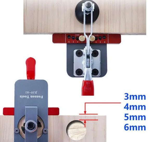Įrankis durų vyrių skylėms pragręžti - Originalu-pigu