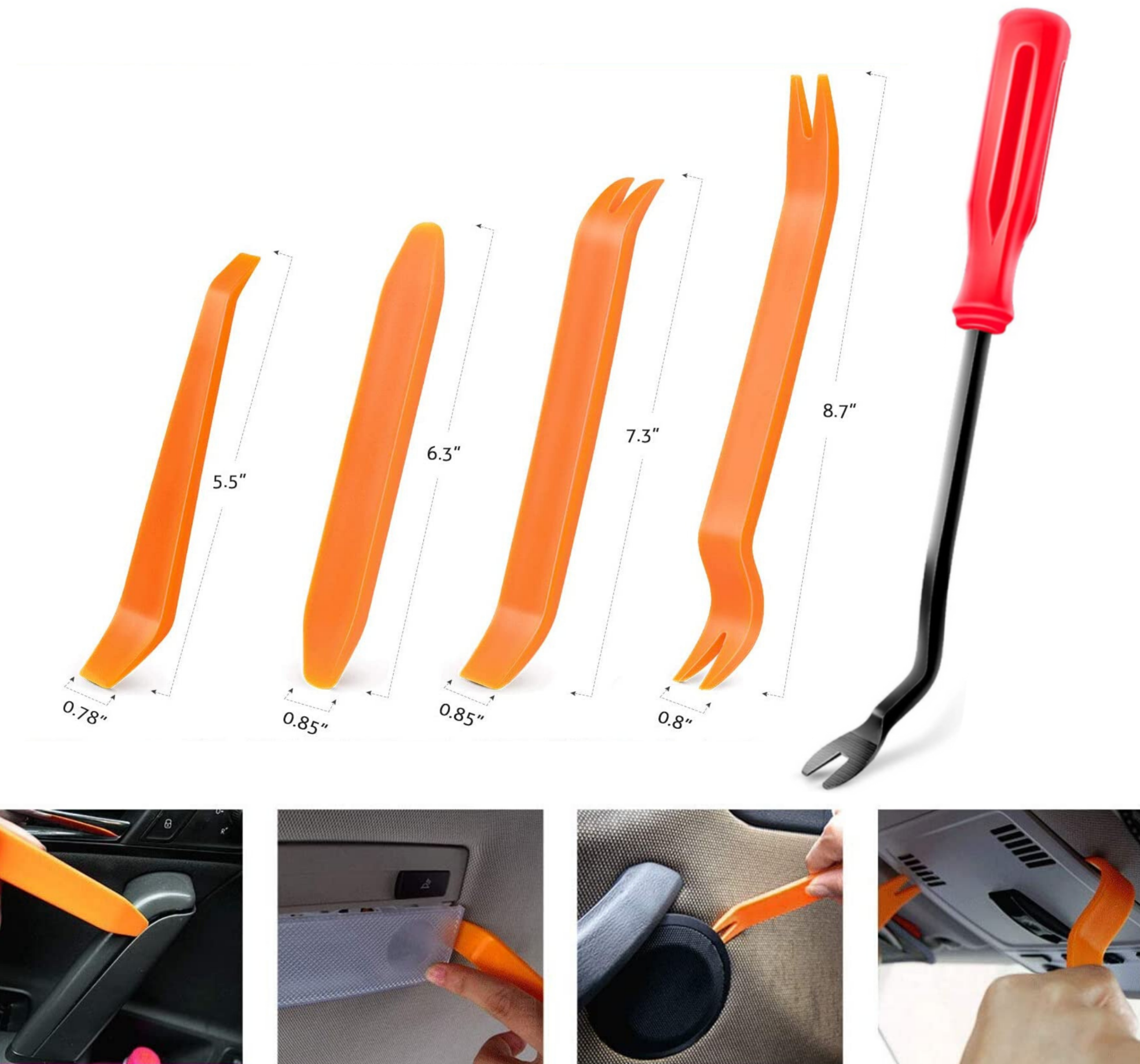 Tvirtinimo detalės automobiliui - Originalu-pigu