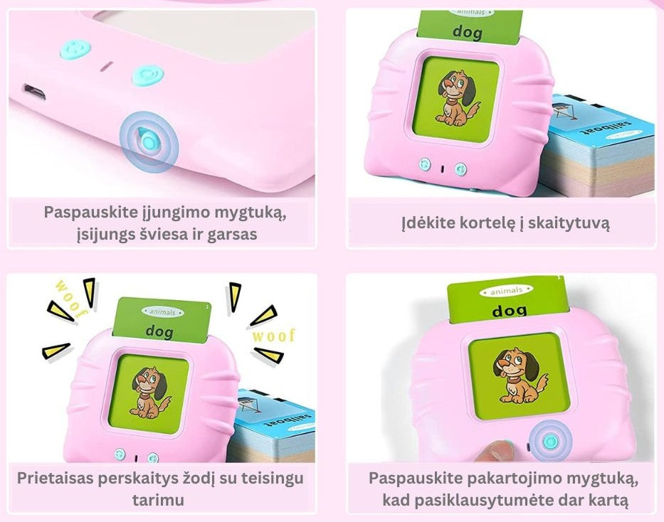 Kišeninis žodynas/skaitytuvas vaikams - Originalu-pigu