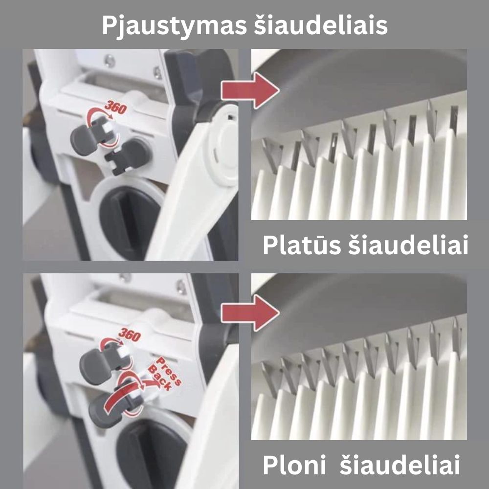 Daugiafunkcinis daržovių smulkintuvas - Originalu-pigu