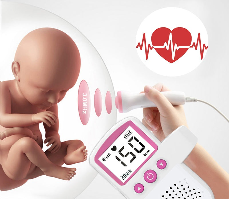 Kūdikio embriono širdies ritmo monitorius - Originalu-pigu