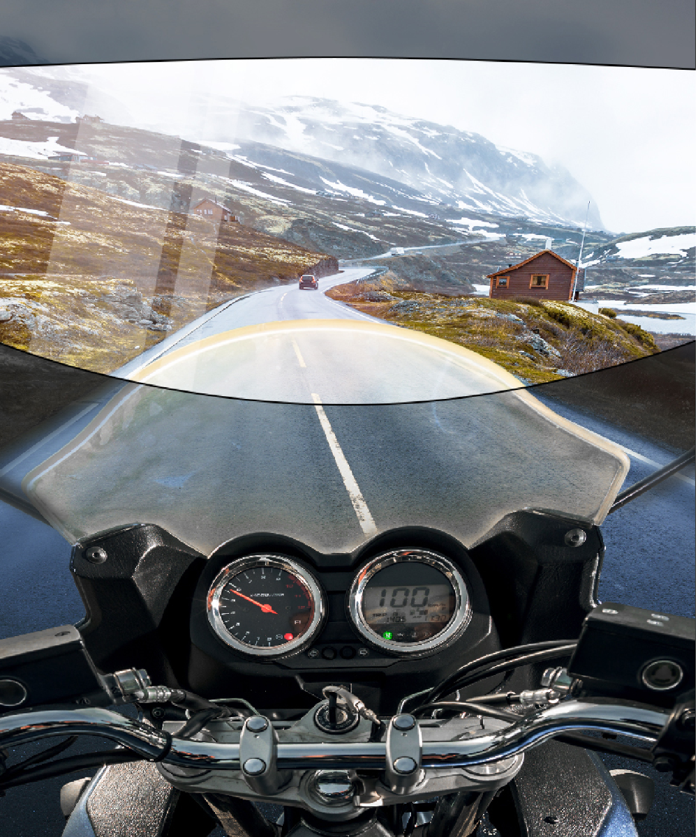 Nerasojanti šalmo plėvelė (3 vnt.) - Originalu-pigu