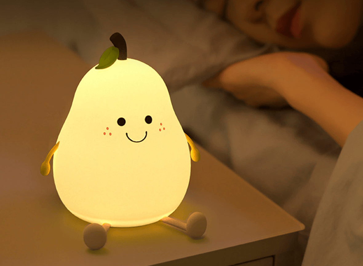 Naktinė LED lemputė - kriaušė - Originalu-pigu