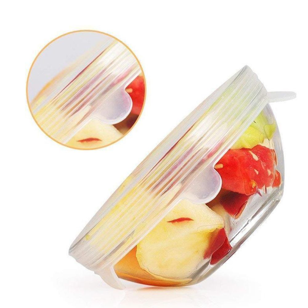 Tamprus silikoninis dangtelis (6 vnt.) - Originalu-pigu