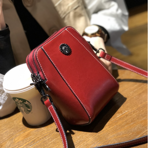 Vaškuotos odos rankinukas - Originalu-pigu