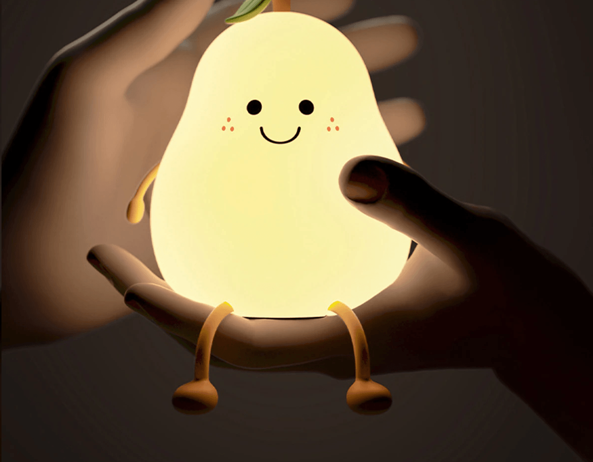 Naktinė LED lemputė - kriaušė - Originalu-pigu