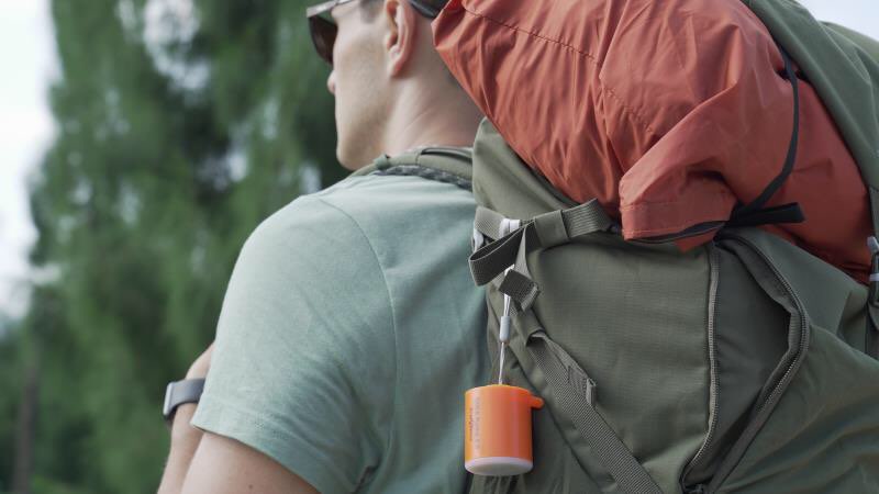 Kišeninė pompa su šviesele - Originalu-pigu