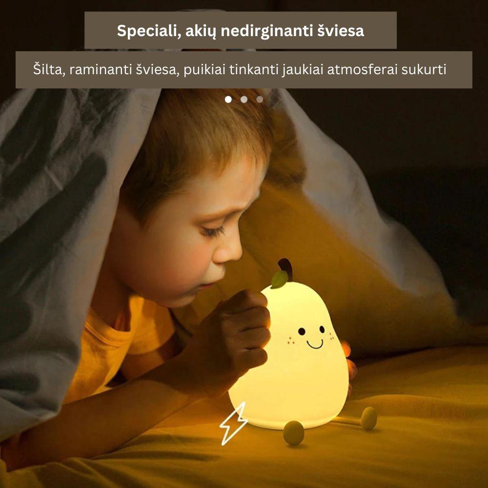 Naktinė LED lemputė - kriaušė - Originalu-pigu