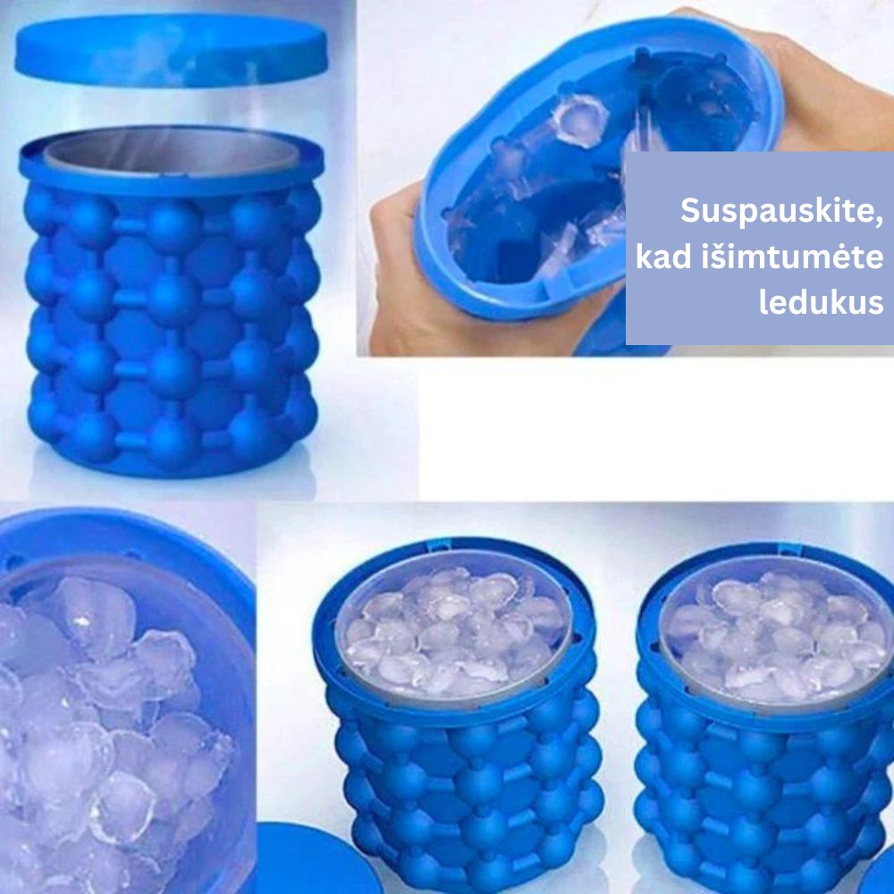 Silikoninė formelė ledo kamuoliukams - Originalu-pigu