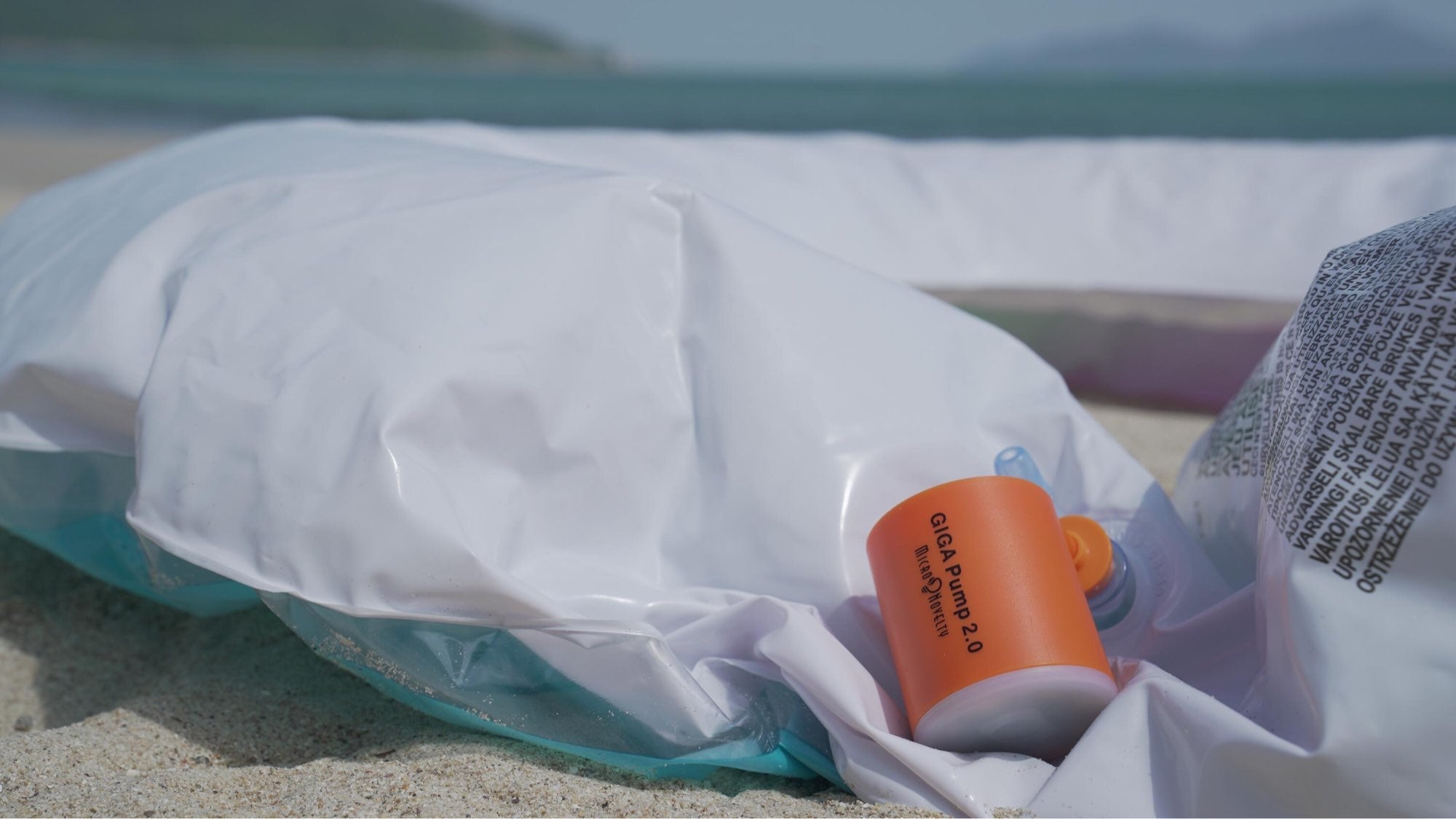 Kišeninė pompa su šviesele - Originalu-pigu