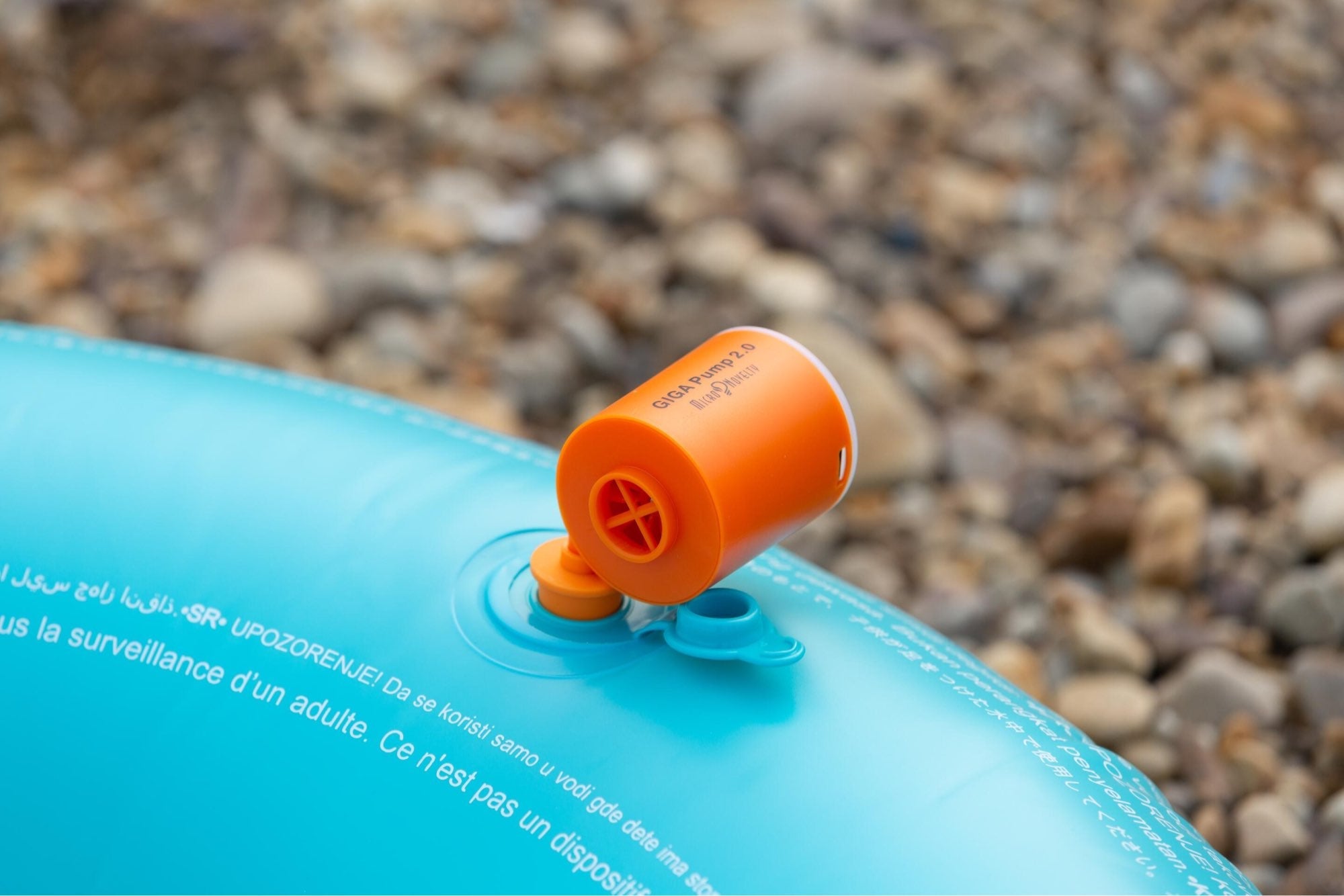 Kišeninė pompa su šviesele - Originalu-pigu