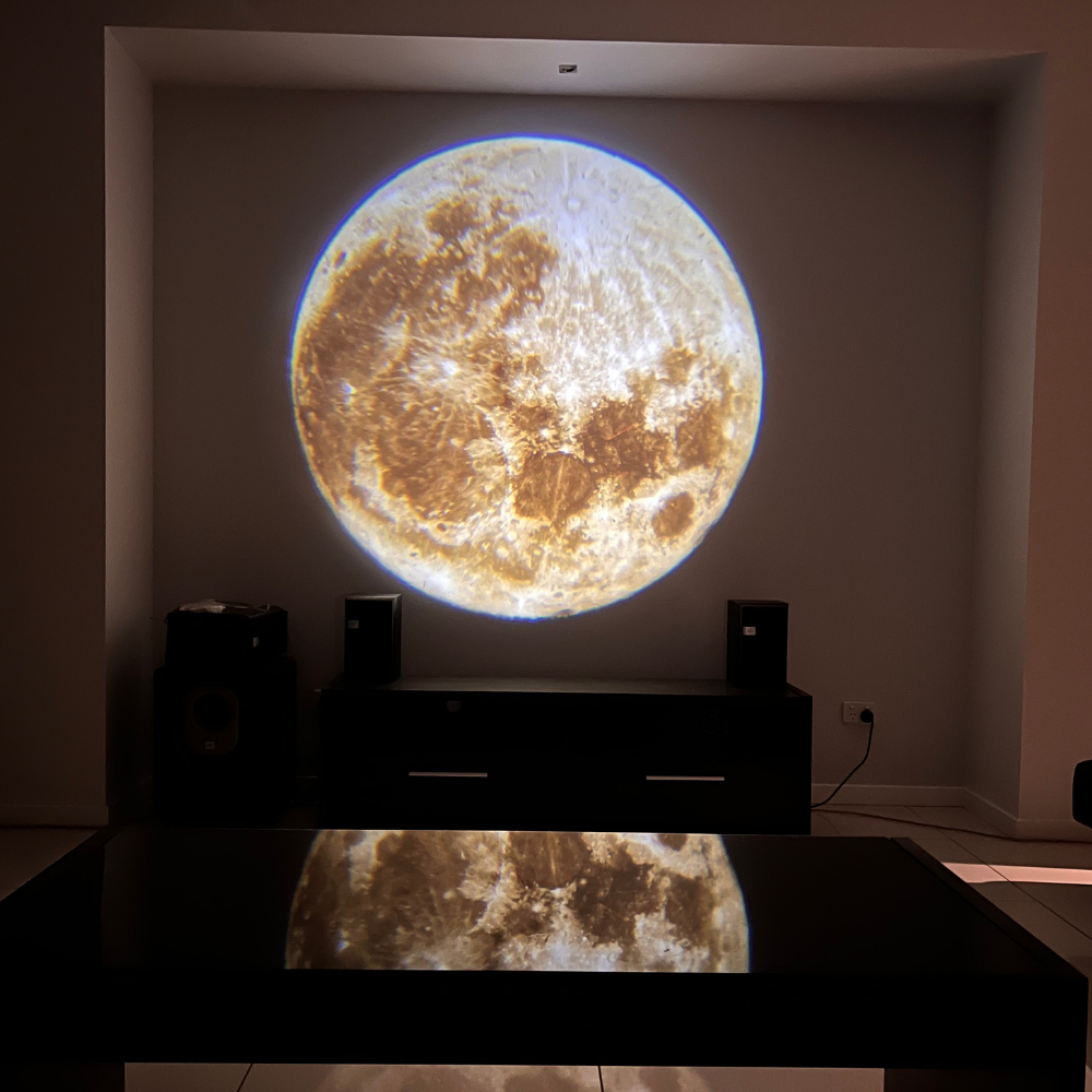 Mėnulio LED projektorius - Originalu-pigu