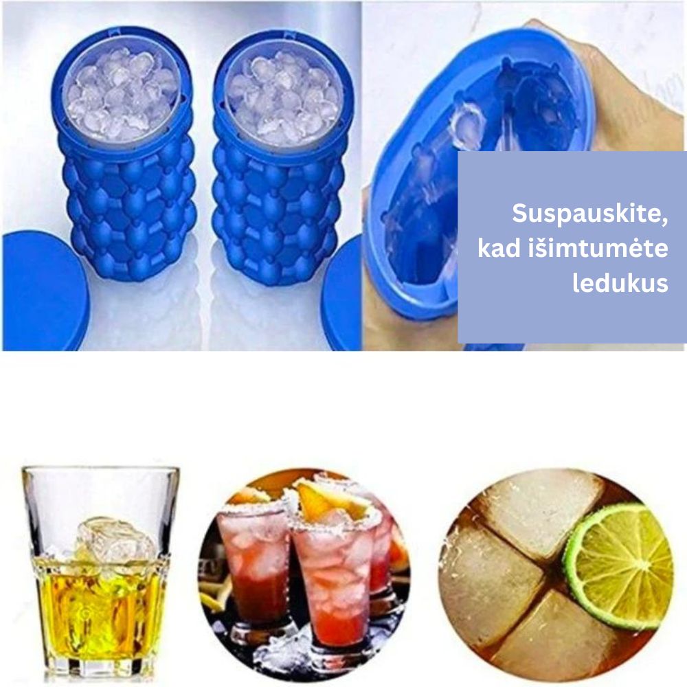 Silikoninė formelė ledo kamuoliukams - Originalu-pigu
