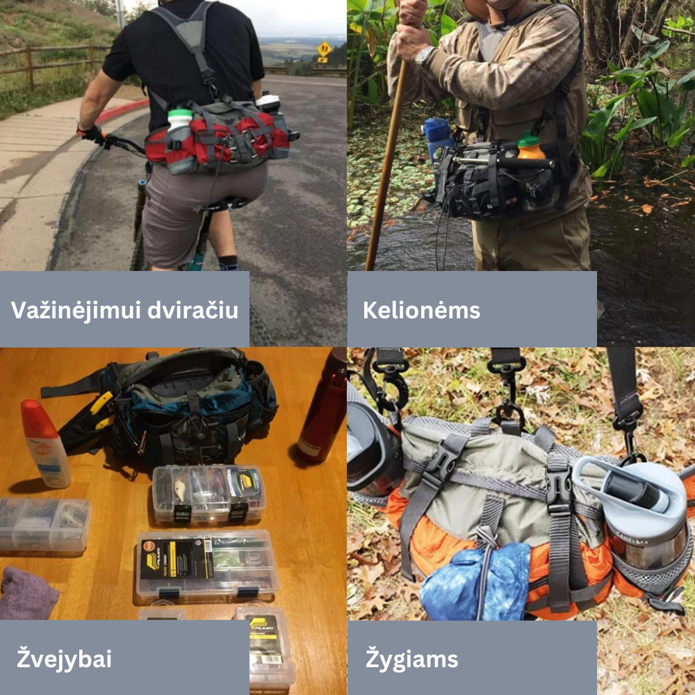 Lengva juosmens rankinė - Originalu-pigu