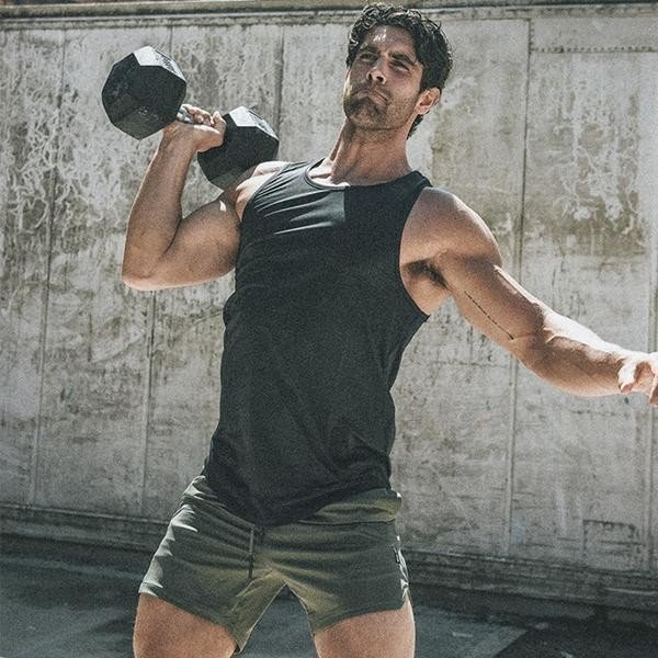 Dviejų sluoksnių šortai su slapta kišene - Originalu-pigu