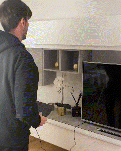 NEMOKAMI kanalai iš viso pasaulio - kompaktiška HDTV antena - Originalu-pigu