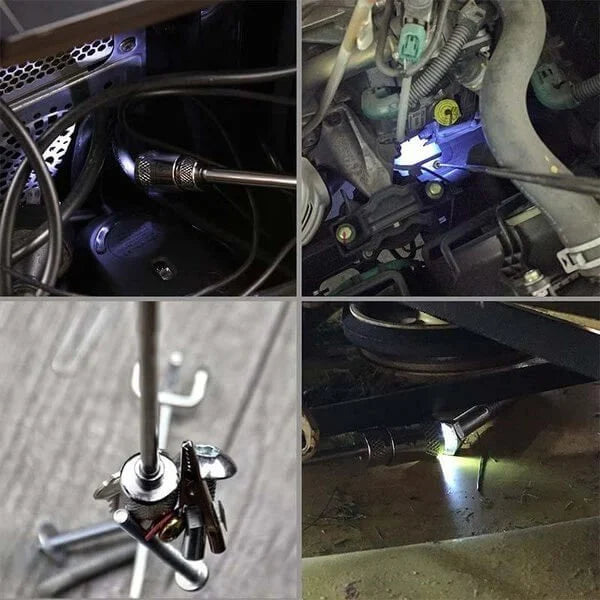 Teleskopinis magnetas su LED lempute - Originalu-pigu