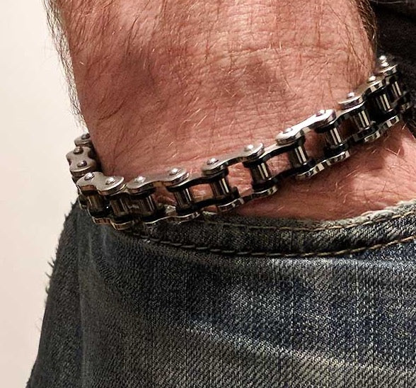 Dviračio grandinę imituojanti apyrankė - Originalu-pigu