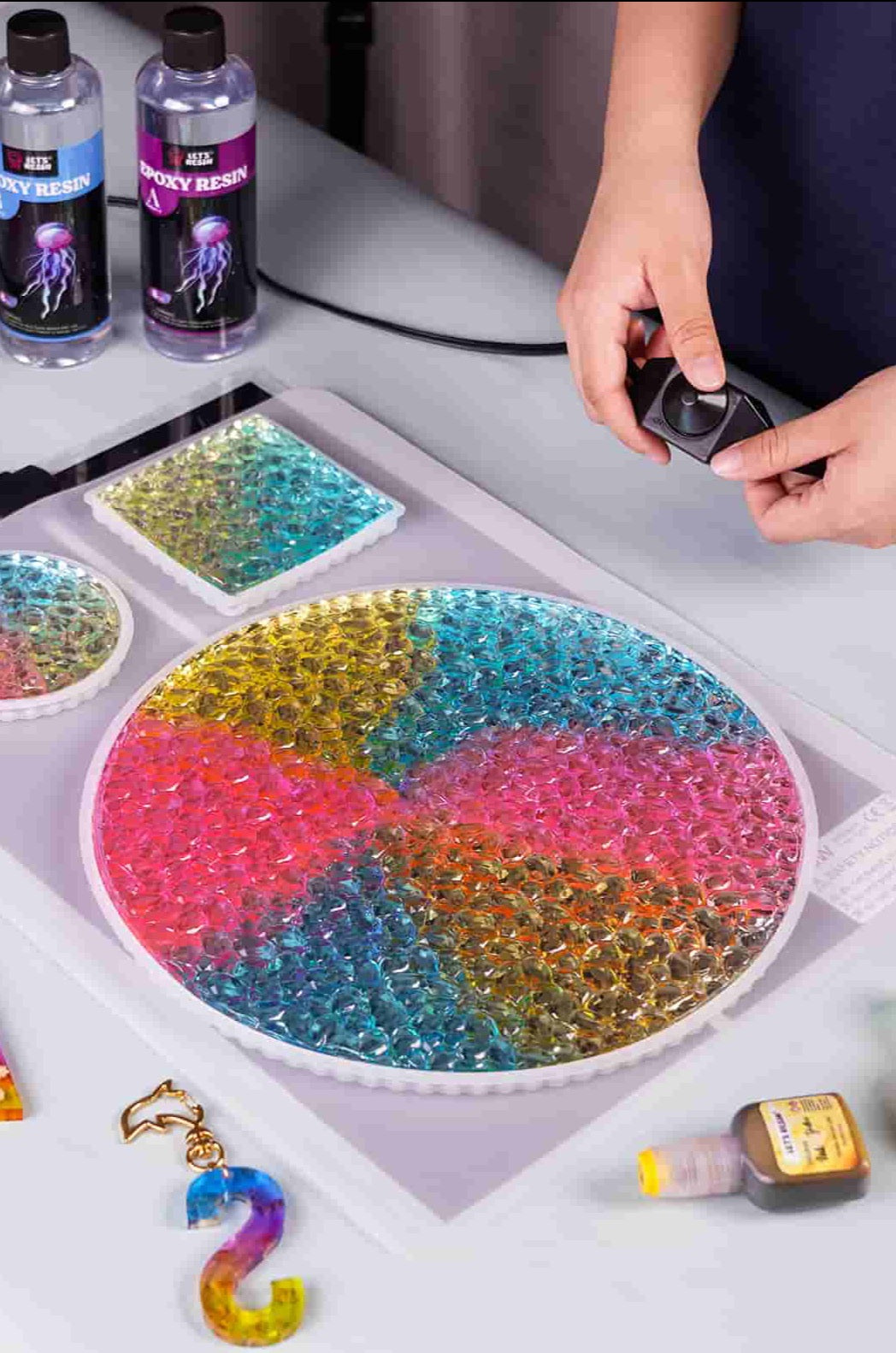 Šildantis kilimėlis dervos kietinimui - Originalu-pigu