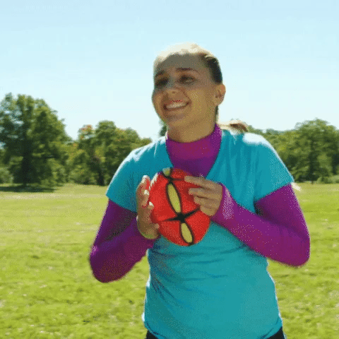 Skraidanti lėkštė - kamuolys - Originalu-pigu