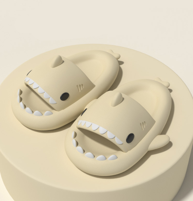 Ryklio formos šlepetės - Originalu-pigu