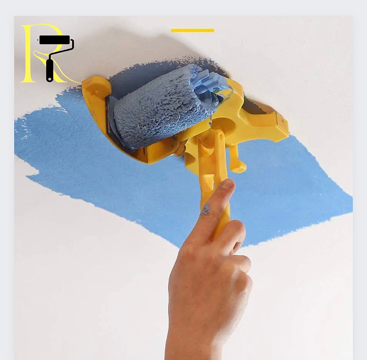 Dažų volelis su apvadu - Originalu-pigu