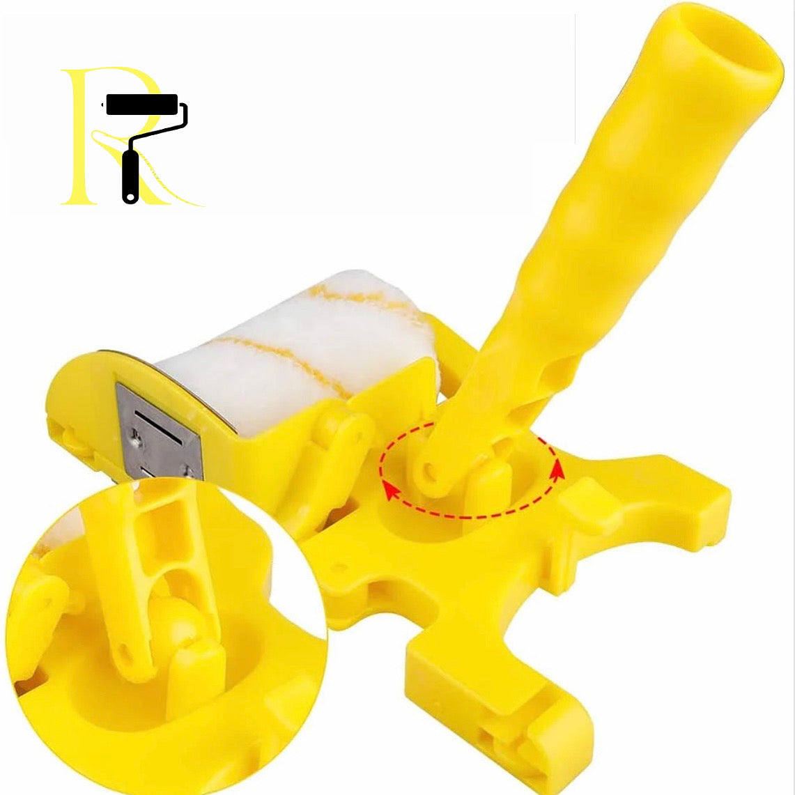 Dažų volelis su apvadu - Originalu-pigu