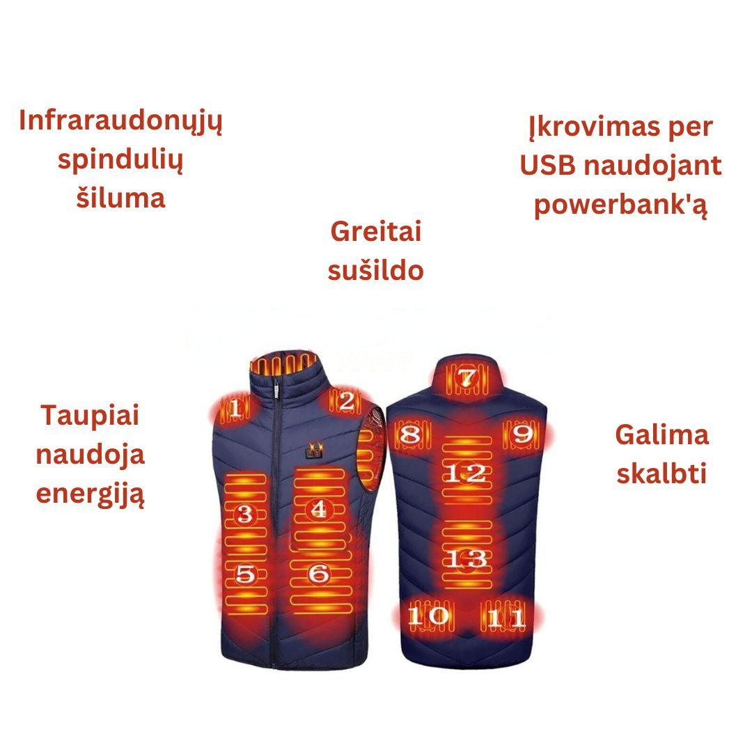 Šildoma liemenė Scorched™ - Originalu-pigu