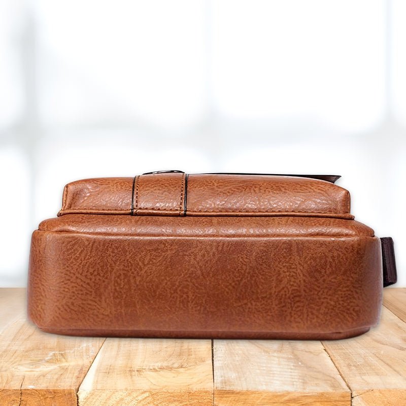 Vyriškas odinis krepšys per petį - Originalu-pigu