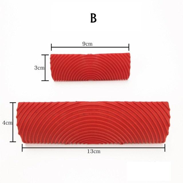 Medienos rašto dažymo teptukai (2vnt) - Originalu-pigu