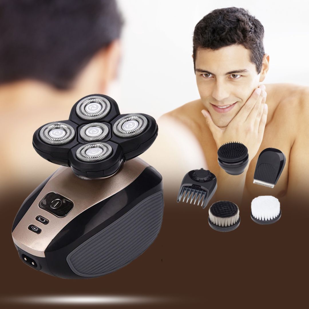 5-in-1 4D skutimosi mašinėlė / veido priežiūros aparatas - Originalu-pigu
