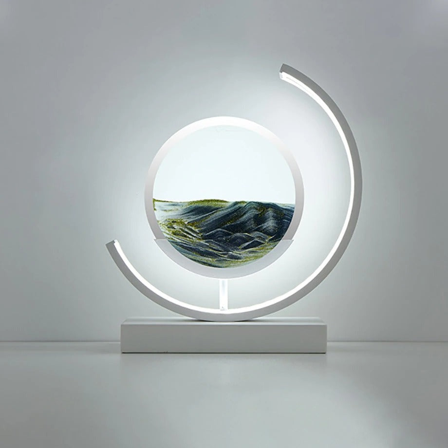 „Sand Art“ LED stalinė lempa - Originalu-pigu