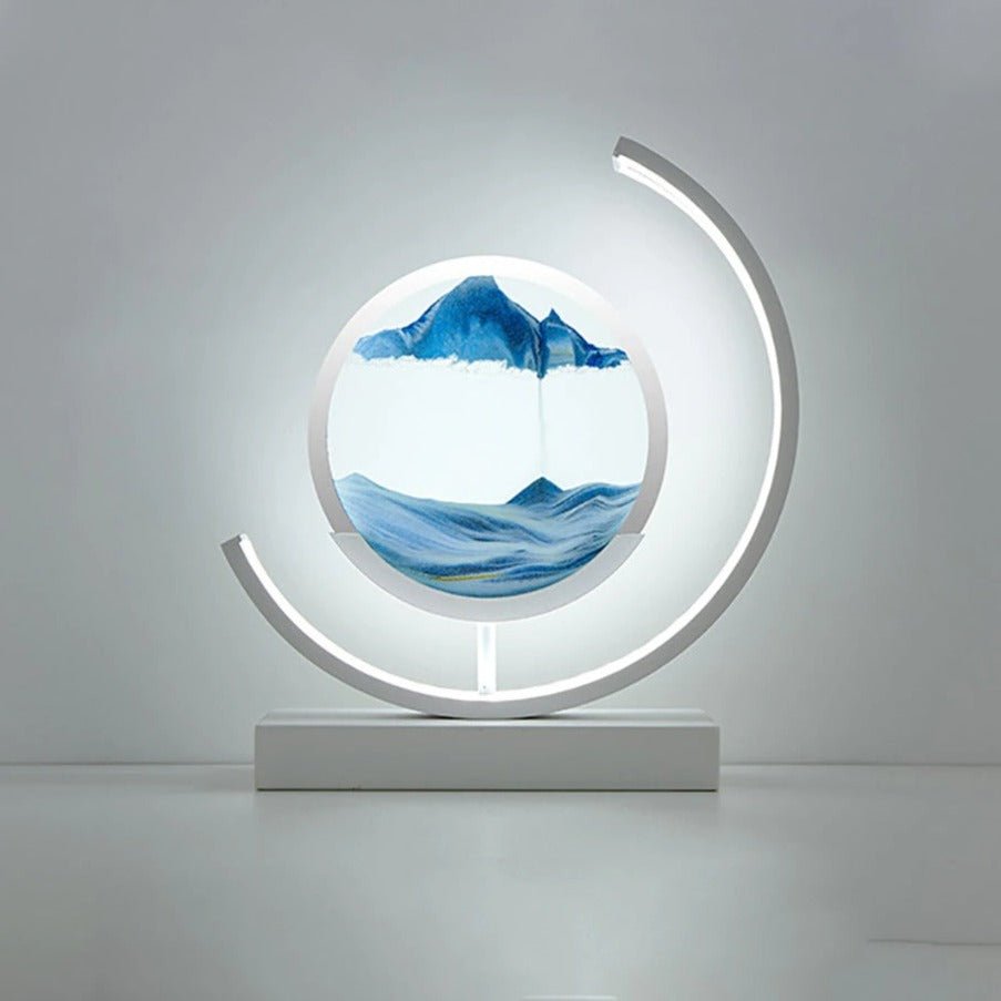 „Sand Art“ LED stalinė lempa - Originalu-pigu