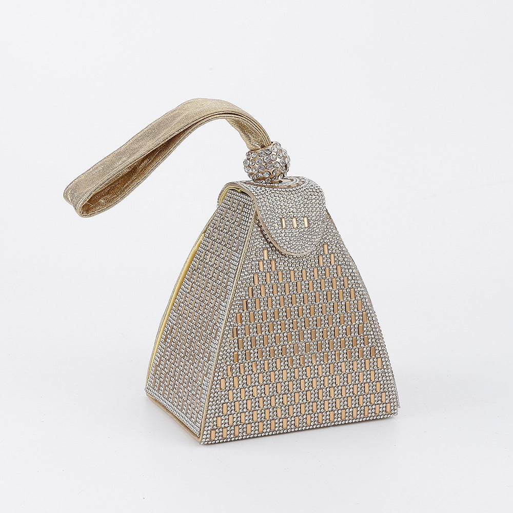 Krištolinės piramidės rankinukas - Originalu-pigu