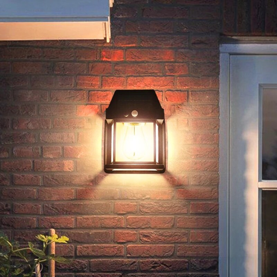 Kiemo lemputė su saulės kolektoriumi - Originalu-pigu