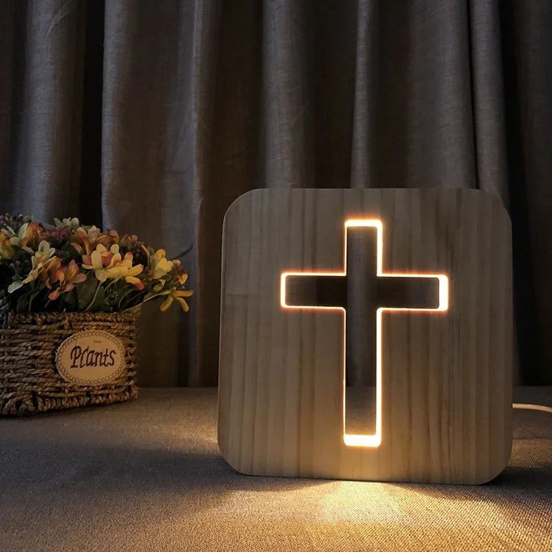 Krikščioniškas LED šviestuvas