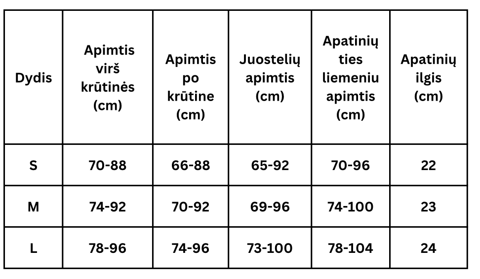 Apatinio trikotažo rinkinys - Originalu-pigu