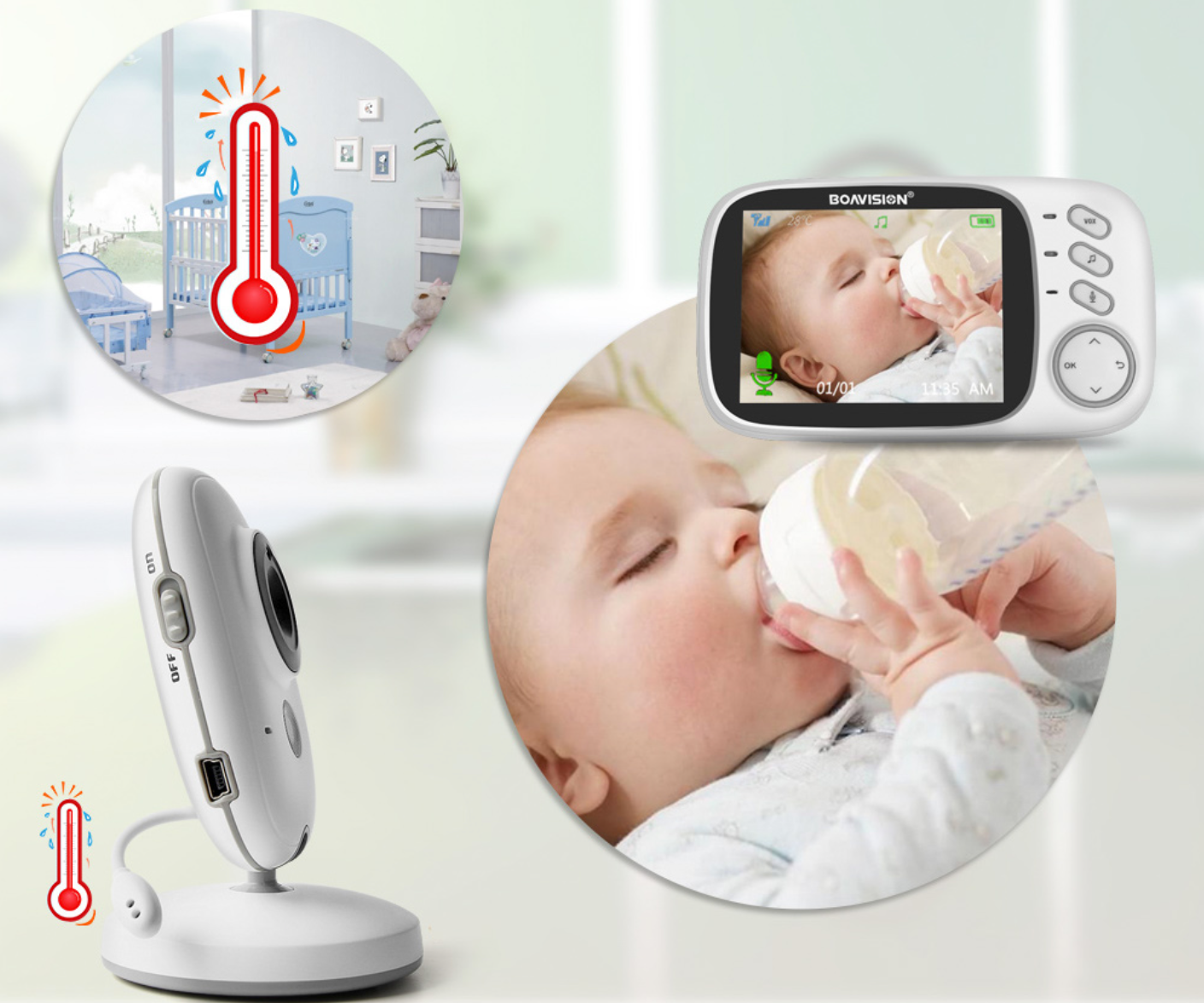 Kūdikių stebėjimo kamera