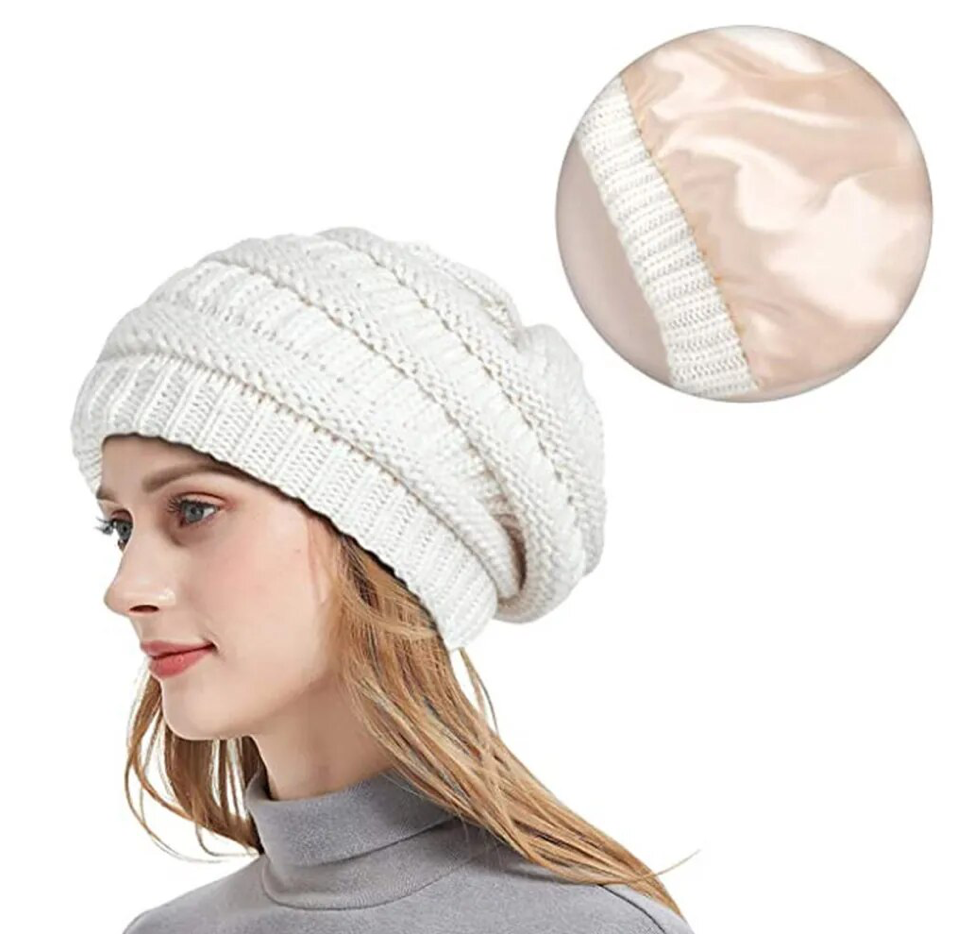 Moteriška šilta kepurė su švelniu pamušalu - Originalu-pigu