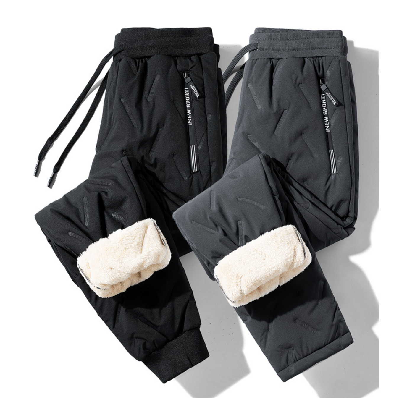 Vyriškos sportinės kelnės su pašiltinimu - Originalu-pigu