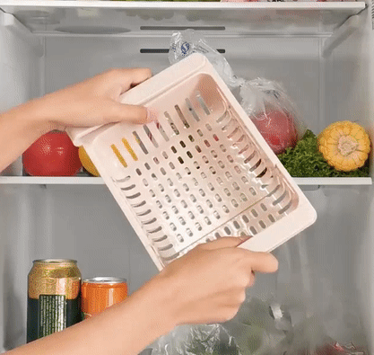 Dėžutės šaldytuvui organizuoti (3 vnt.)
