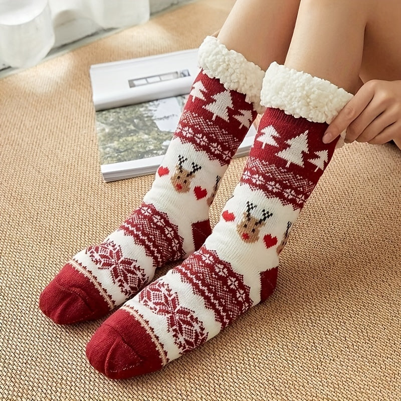 Moteriškos Kalėdinės kojinės