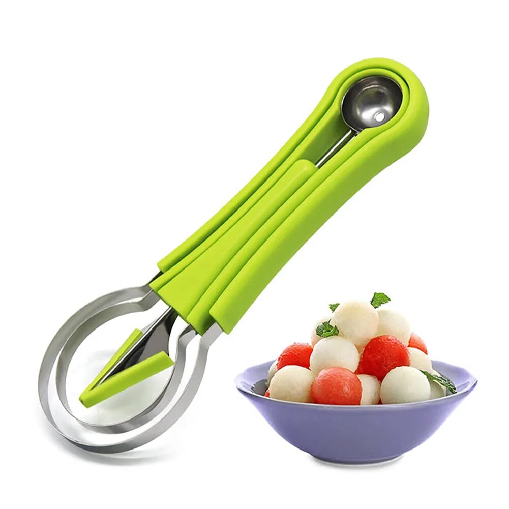 Vaisių ir daržovių pjaustymo įrankis 4 in 1 - Originalu-pigu